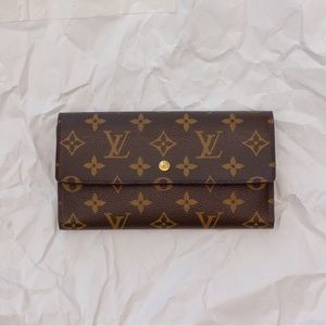 VTG Louis Vuitton Monogram International Trifold Wallet Made In USA